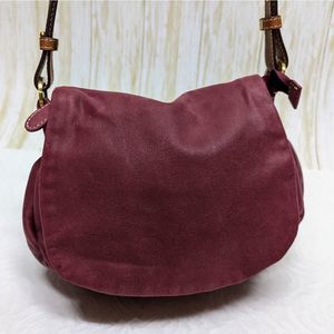COLDWATER CREEK | Plum Leather Crossbody